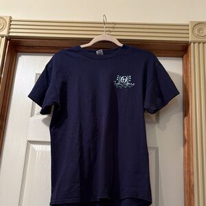 Navy Blue Short Sleeve Tee